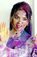 Neetu Chandra Holi Photoshoot Photos